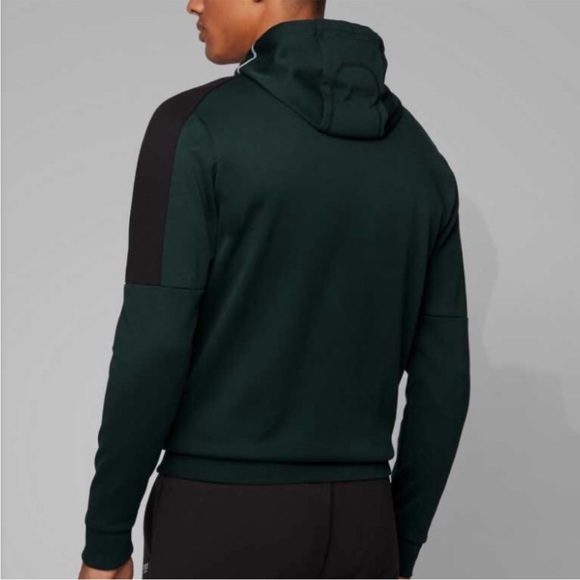 NWT’s Hugo Boss Full Zip Hoodie Men’s Size Medium - Picture 3 of 7